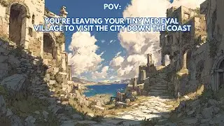 PoV: you're leaving your tiny medieval village to visit the city down the coast [Medieval Playlist]