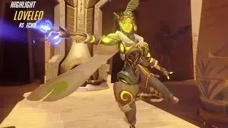 My very first game as BRAND-NEW Overwatch Hero~ECHO~Quad-Kill?! FIRST GAME!??