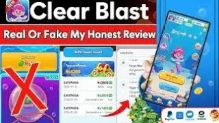 Clear Blast Game Withdrawal Real Or Fake|Clear Blast Game Review 2026 |#leafbyteskills