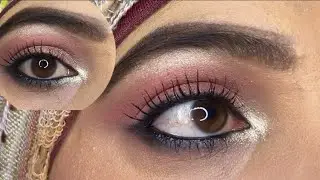 Soft glam eyeshadow tutorial || eye makeup tutorial for beginners 
