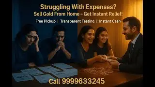 Sell Gold From Home &mdash; Get Instant Cash with 100% Transparency in Delhi NCR