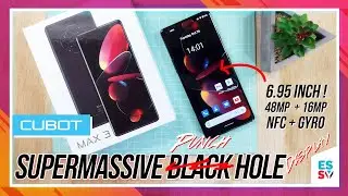 Massive 7inch screen - Cubot MAX 3 Review | 48mp | NFC | Eis | Gyro