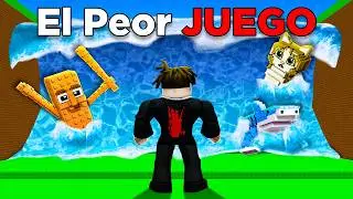This is the most FAMOUS GAME and it's HORRIBLE.. (Brainrots Escape Tsunami)