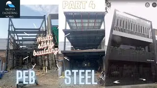 📍Coimbatore peb multi story steel building #tamil #ecofriendlybuildings #savukkushankar  #ttf