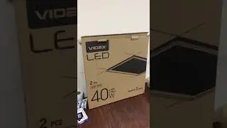 LED панель ART  VIDEX 40W 5000K 220V IP20 VL-PA405W