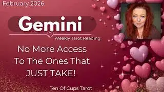 ♊Gemini Tarot: When Enough Is Enough! & What Comes Next | February 2026
