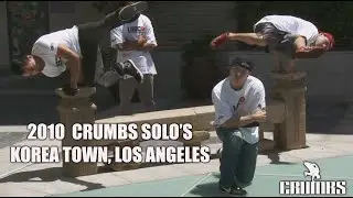 Crumbs In Action: Cypher Solo's | Korea Town, LA 2010 | Bboy Crumbs