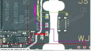 Samsung A04 Power key and Vol. keys ways
