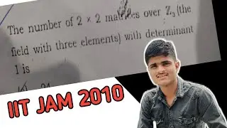 IIT JAM 2010 PYQ /Linear Algebra/#viral#iitjam