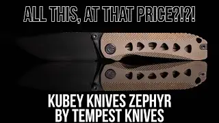 О боже, да, пожалуйста! - Kubey Knives Zephyr (Integral) от Tempest Knives
