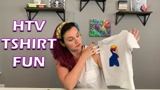 Making HTV Tshirts With Cricut and Heatpress!