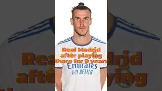 Gareth Bale is leaving Real Madrid #football