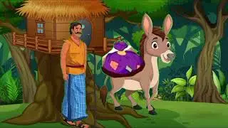 Clever Donkey&rsquo;s Smart Trick 🫏 | Funny Moral Story for Kids | 3D Animated Animal Tale