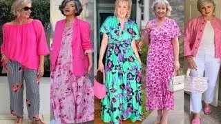 Comfortable timeless looks for ladies over 50/Casual outfits ideas 