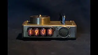 Самые маленькие и простые ламповые часы с вариофоном.