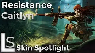 Resistance Caitlyn - Skin Spotlight - Battlecast  - League of Legends - Patch