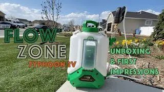 FlowZone Typhoon 2V Backpack Sprayer - Unboxing and First Impressions