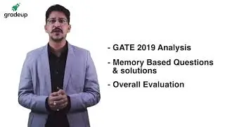 GATE 2019 Paper Analysis - Subscribe,Press Bell Icon for Updates