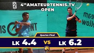 🎾 Viertelfinale | Adrian (LK 4.4) vs Tim (LK 6.2) | 4. ATTV Open
