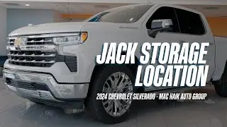 Jack Storage Location | 2024 Chevrolet Silverado