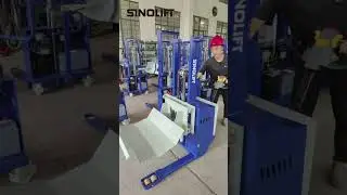 CDD1000-M700 fully electric paper roll lifter with side shifter