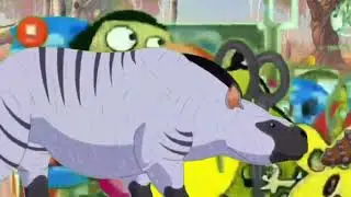 green screen animals running cartoon video/ animals video 2022