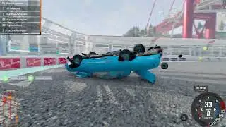 Jumping random cars