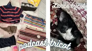 12 projects underway! Challenge: we'll finish them all - Podcast 95 - Lanae Knitting