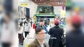 President Lai Ching-te promotes reading at Taipei book exhibition