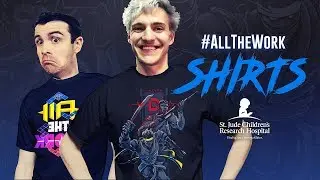 #AllTheWork Charity Shirt Sale!! - Fortnite Battle Royale Gameplay - Ninja