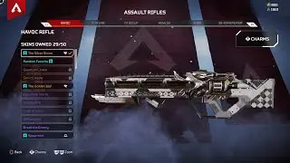 Apex Legends Havoc The Silver Storm Reactive Legendary Skin Showcase First & Third Person View