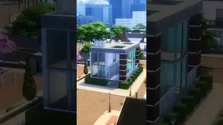 #sims4 speedbuild of a modern family home 🏙️