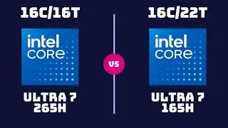Intel Core Ultra 7 265H vs Ultra 7 165H &ndash; CPU Benchmark Comparison