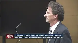 RTD bus driver facing felony drunken driving charge