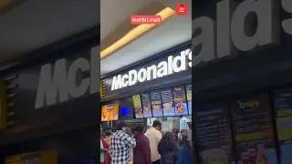 Inorbit mall | mc donald&rsquo;s | chicken burger #food #youtubeshorts #viral #foodblogger #burger