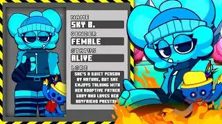 Sprunki - MISFIT MIX REMASTERED | All Description | LORE | NEW MOD