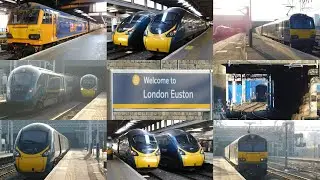 Trains at London Euston - 18th February 2025