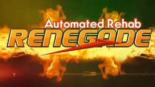 Automated Rehab Renegade logo intro