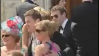 Brian and Amy O'Driscoll's wedding!