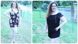 Forever21 Plus Try On ♡ Summer Looks Collab with TheSugarShannon!! | whirlsandcurls