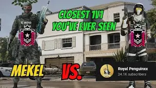 (1v1) Mekel vs. Royal PENGUINXx (Youtuber Faceoff) - Rainbow Six Siege
