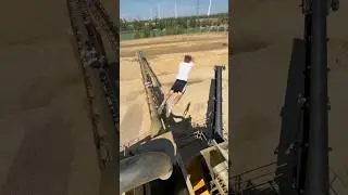 CRAZY Height jump into sand Pile 😨 #extremesports #extreme #stunt