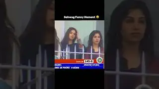 Sehwag Hit Pakistani Fielder 😂 #shorts #viral