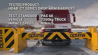 HDAB CT CRASH TESTED HYDRAULIC DROP ARM BARRIER