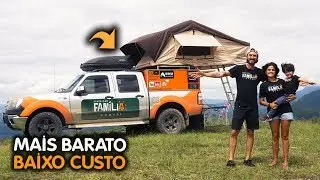 TOUR MINI MOTORHOME BAIXO CUSTO BARATO FAMILIA NOMADE X PRIMITIVE