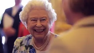 Britain's Queen Caught On Camera Calling Chinese Officials 