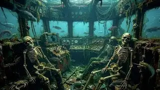 Titanic's Engine Room Exposed: A Ghostly 4K Tour
