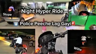 Hyper ride drag race👍pulsar segment full stunt 