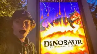 Riding DINOSAUR for the last time ever. A classic Animal Kingdom attraction now extinct.