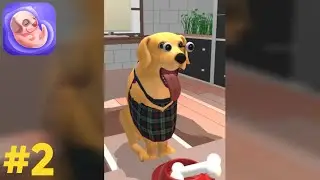 Dog Life Simulator - Bad Dog - Walkthrough Gameplay #2 (Android, ios)